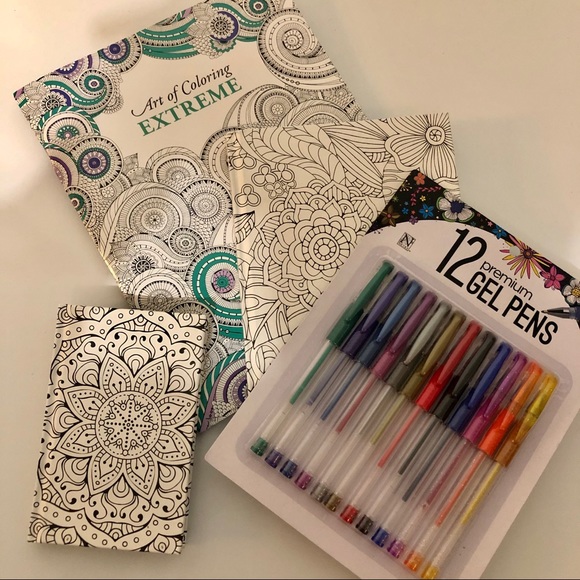 Other - (#NBPENS) COLORING BOOK AND NOTEPADS